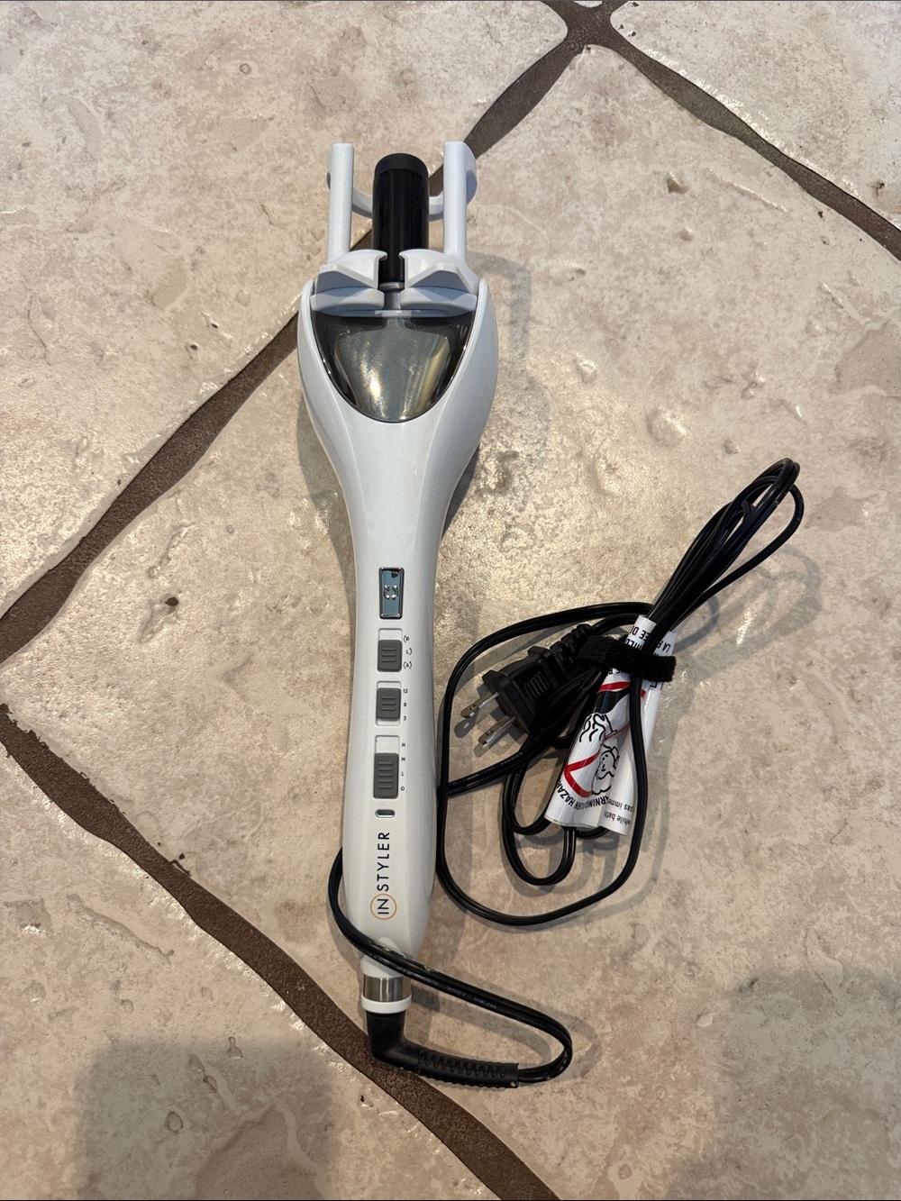 INStyler Auto Curler - White